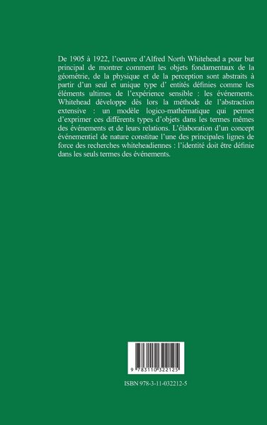 Produktbild: Des &eacute;v&eacute;nements aux objets