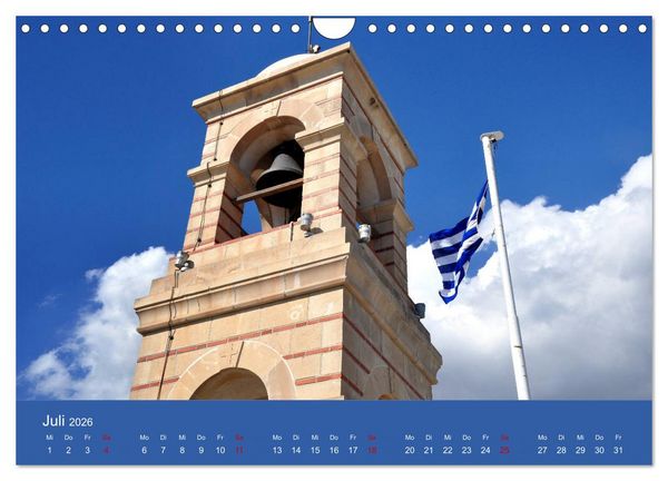 Produktbild: Athen - antik und modern (Wandkalender 2026 DIN A4 quer), CALVENDO Monatskalender