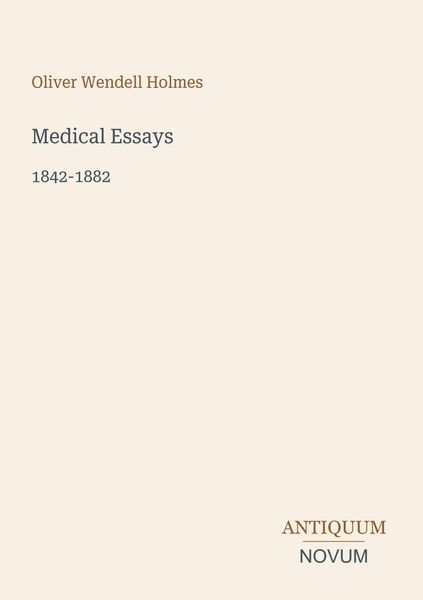 Produktbild: Medical Essays