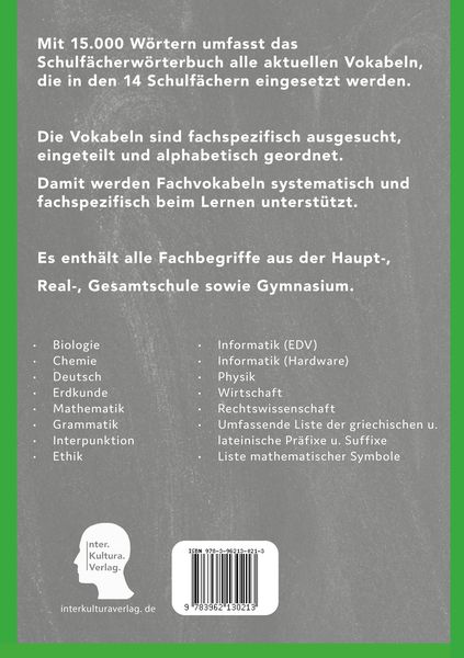 Produktbild: Interkultura Sch&uuml;lerw&ouml;rterbuch Deutsch-Somali