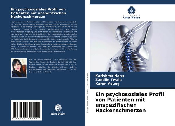Produktbild: Ein psychosoziales Profil von Patienten mit unspezifischen Nackenschmerzen