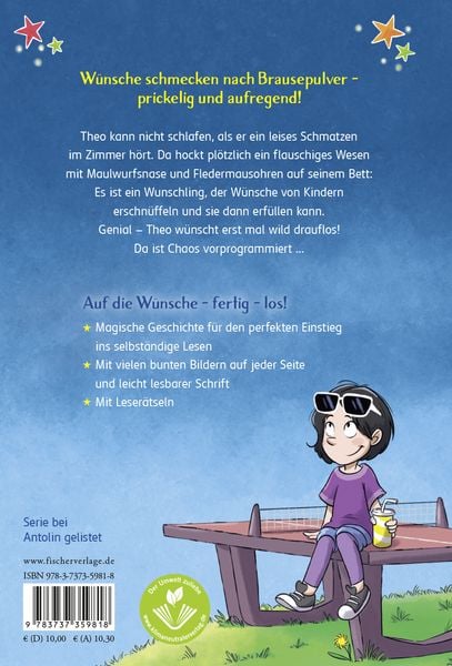 Produktbild: Der Wunschling &ndash; W&uuml;nsche schmecken nach Brausepulver