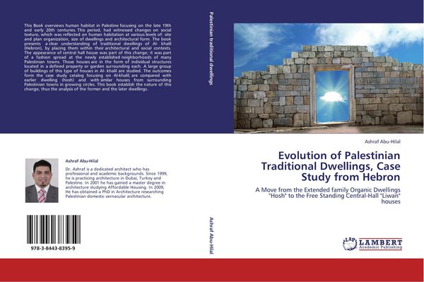 Produktbild: Evolution of Palestinian Traditional Dwellings, Case Study from Hebron