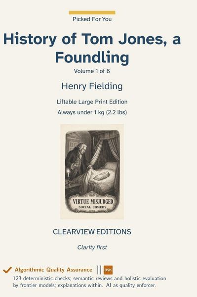 Produktbild: History of Tom Jones, a Foundling - Volume 1 of 6