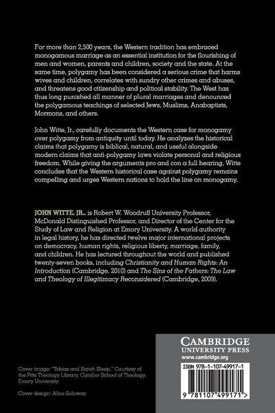 Produktbild: The Western Case for Monogamy Over Polygamy