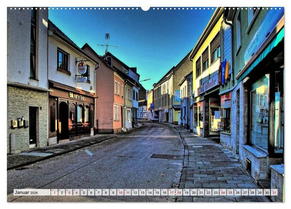Produktbild: Euskirchen - Ein Trip durch die Kreisstadt am Rande der Eifel (hochwertiger Premium Wandkalender 2026 DIN A2 quer), Kunstdruck in Hochglanz