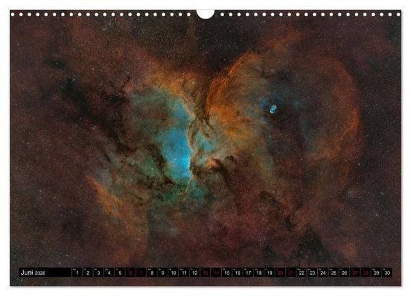 Produktbild: Deep-Sky Fotografie (Wandkalender 2026 DIN A3 quer), CALVENDO Monatskalender
