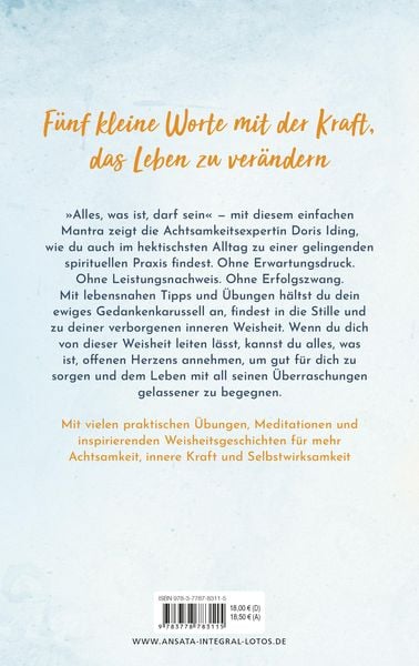 Produktbild: Alles, was ist, darf sein