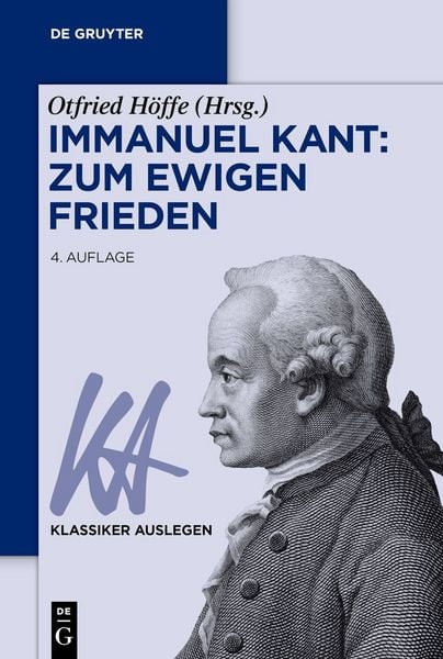 Produktbild: Immanuel Kant: Zum ewigen Frieden