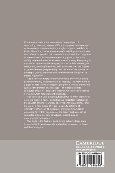 Produktbild: Communicating and Mobile Systems