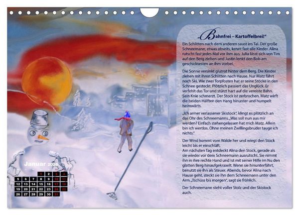 Produktbild: Eine Schatzkiste f&uuml;r Kinder (Wandkalender 2026 DIN A4 quer), CALVENDO Monatskalender