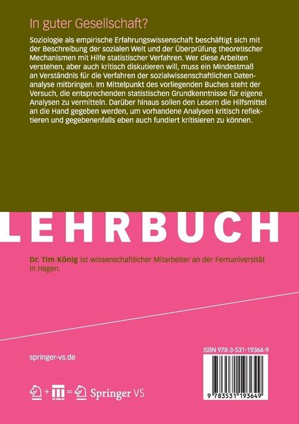 Produktbild: In guter Gesellschaft?