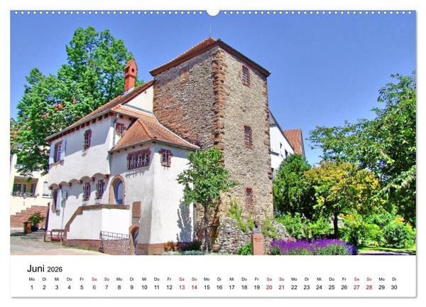 Produktbild: Wiesloch - Spaziergang durch die Altstadt (Wandkalender 2026 DIN A2 quer), CALVENDO Monatskalender