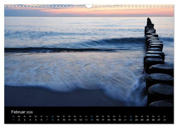 Produktbild: Ostseestrand Graal-M&uuml;ritz (Wandkalender 2026 DIN A3 quer), CALVENDO Monatskalender