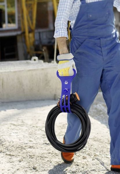 Produktbild: Sygonix Kabeltragehilfe SY-6799752 Blau 1St.