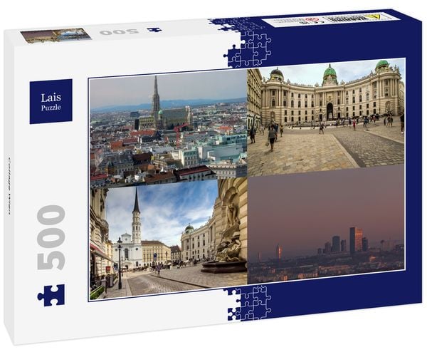 Lais Puzzle Collage Wien 500 Teile