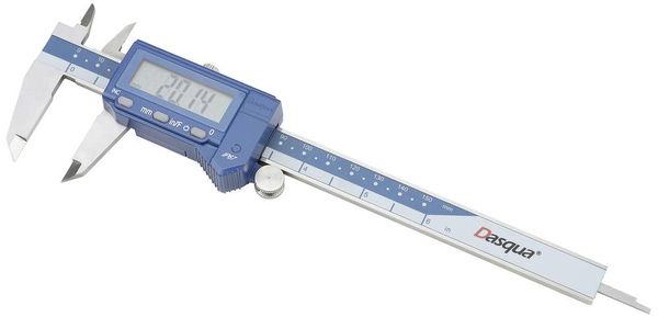 Produktbild: Dasqua 2015-2405 DIN EN 862, &Ouml;lbest&auml;ndiger IP67-Digitalmessschieber Messbereich (max.): 150 mm Edelstahl 1 St.