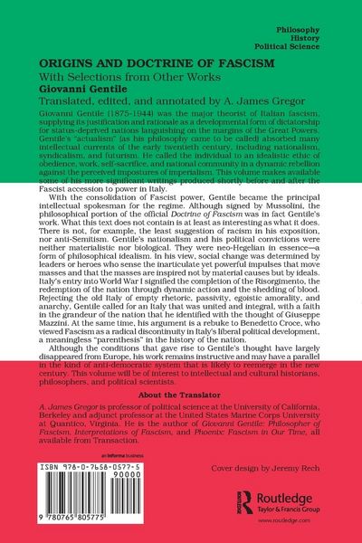 Produktbild: Origins and Doctrine of Fascism