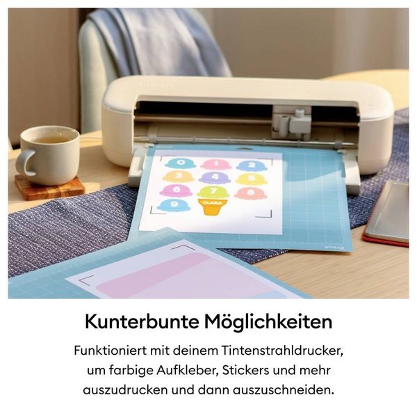 Produktbild: Cricut Explore 5 Essential Bundle (P) Schneideplotter Schnittbreite 59.6cm
