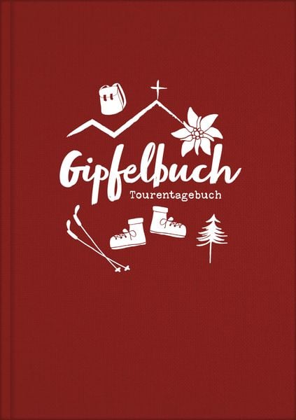 Gipfelbuch, Tourentagebuch, Wandertagebuch | A5 Notizbuch zum Wandern in den Ber