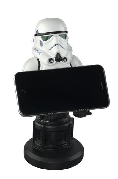 Produktbild: Cable Guy - Star Wars Storm Trooper, St&auml;nder f&uuml;r Controller, Smartphones und Tablets