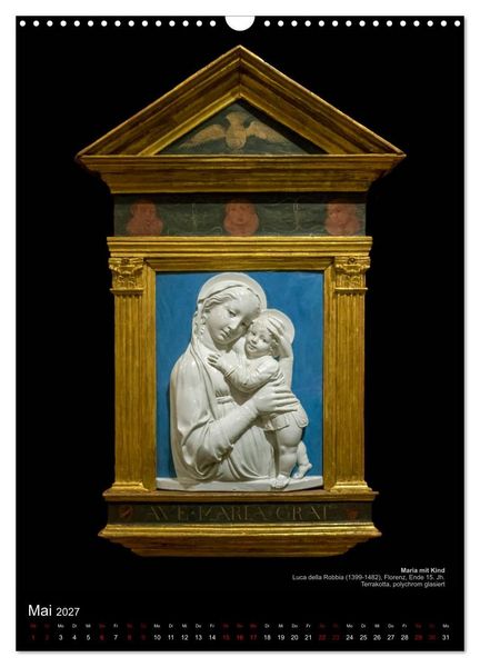 Produktbild: Maria - Mutter Gottes (Wandkalender 2027 DIN A3 hoch), CALVENDO Monatskalender