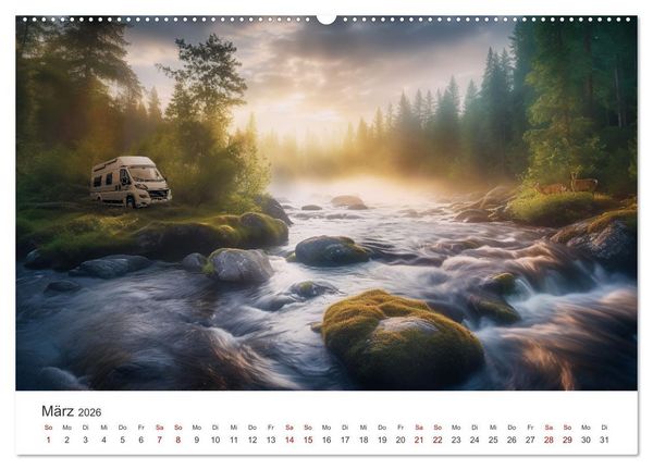 Produktbild: Der Ruf des Nordens (hochwertiger Premium Wandkalender 2026 DIN A2 quer), Kunstdruck in Hochglanz