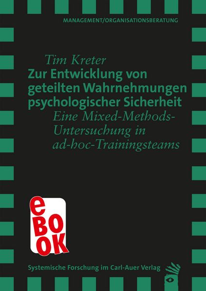 Produktbild: Zur Entwicklung von geteilten Wahrnehmungen psychologischer Sicherheit