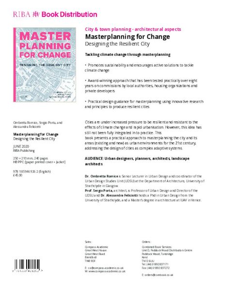 Produktbild: Feliciotti, A: Masterplanning for Change