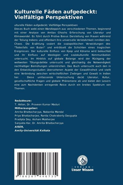 Produktbild: Kulturelle F&auml;den aufgedeckt: Vielf&auml;ltige Perspektiven