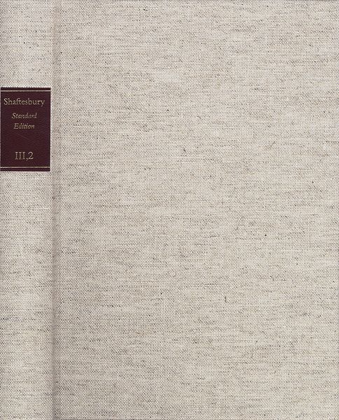 Produktbild: Shaftesbury (Anthony Ashley Cooper): Standard Edition / Reihe III: Correspondence. Band III,2: Correspondence. Letters 101&ndash;191 (2 April 1700&ndash;22 August