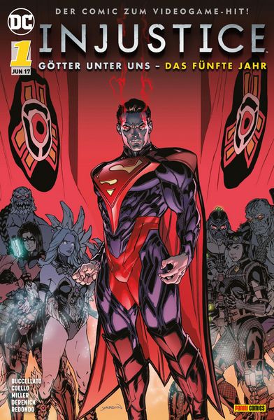 Produktbild: Injustice - G&ouml;tter unter uns: Das f&uuml;nfte Jahr: Bd. 1