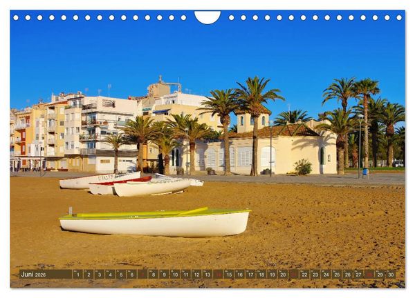 Produktbild: Costa de Ponent - Unterwegs zwischen Barcelona und Tarragona (Wandkalender 2026 DIN A4 quer), CALVENDO Monatskalender
