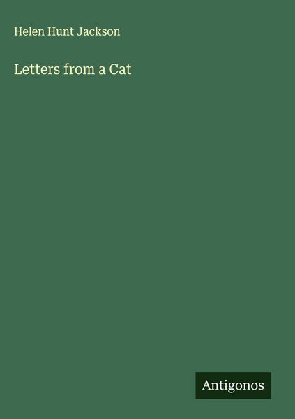 Produktbild: Letters from a Cat