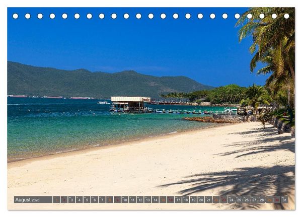 Produktbild: Vietnam, die sch&ouml;nsten Traumstr&auml;nde (Tischkalender 2026 DIN A5 quer), CALVENDO Monatskalender
