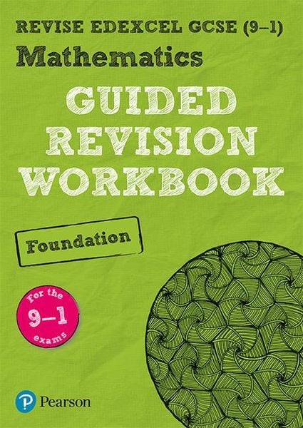 Produktbild: Pearson REVISE Edexcel GCSE Mathematics (Foundation) Guided Revision Workbook - for 2026, 2027 exams