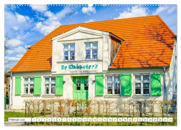 Produktbild: Wustrow Impressionen (hochwertiger Premium Wandkalender 2026 DIN A2 quer), Kunstdruck in Hochglanz