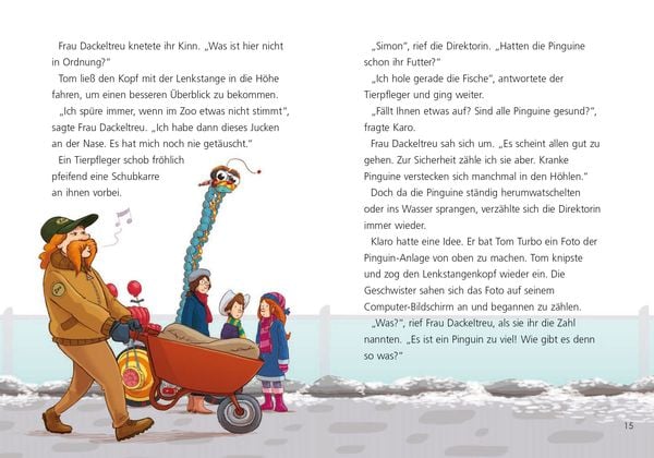 Tom Turbo: Sieben Pinguine gesucht!