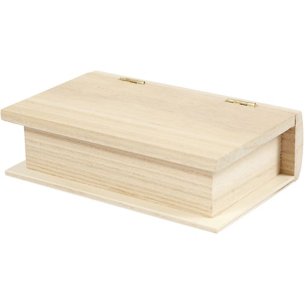 Produktbild: Creativ Company Holzbox in Buchform, Gr&ouml;&szlig;e 14x9x4 cm, 1 Stk