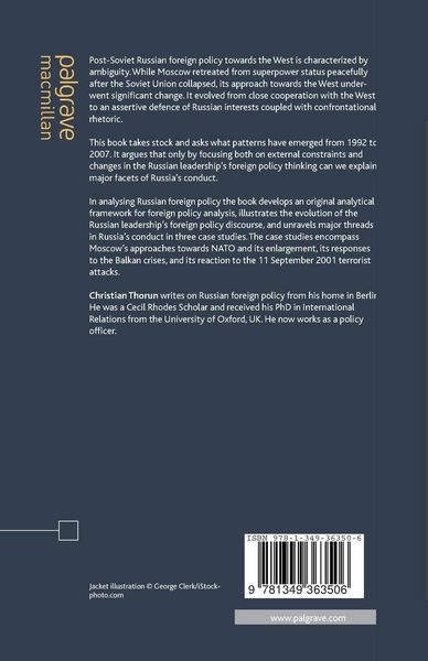 Produktbild: Explaining Change in Russian Foreign Policy