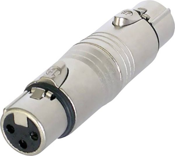 Neutrik NA3FF XLR-Adapter XLR-Buchse - XLR-Buchse 1St.