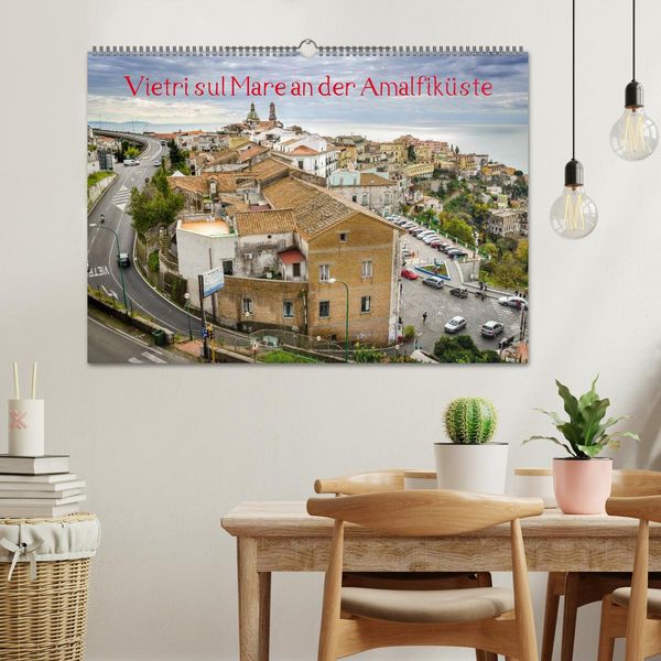 Produktbild: Vietri sul Mare an der Amalfik&uuml;ste (Wandkalender 2026 DIN A2 quer), CALVENDO Monatskalender