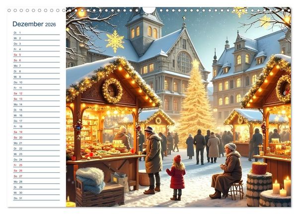 Produktbild: Boarisch durchs Jahr - Feste Br&auml;uche und Lebenslust (Wandkalender 2026 DIN A3 quer), CALVENDO Monatskalender