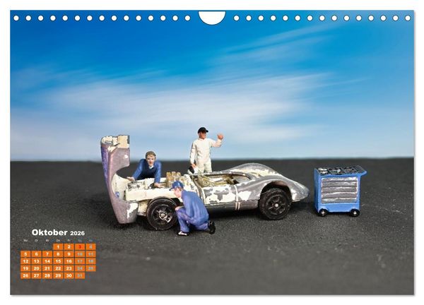 Produktbild: Helden der Sandkiste (Wandkalender 2026 DIN A4 quer), CALVENDO Monatskalender