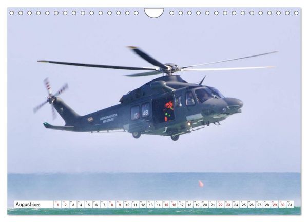 Produktbild: Hubschrauber in Action (Wandkalender 2026 DIN A4 quer), CALVENDO Monatskalender