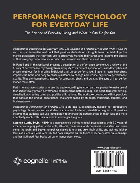 Produktbild: Performance Psychology for Everyday Life