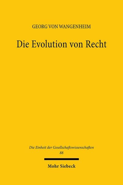 Produktbild: Die Evolution von Recht
