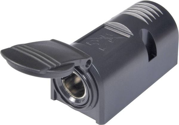 Produktbild: ProCar Aufbau-Steckdose Belastbarkeit Strom max.=16A Steckdose 12 V, 24V