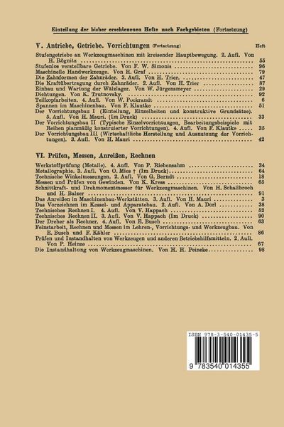 Produktbild: Die wirschaftliche Verwendung von Einspindelautomaten