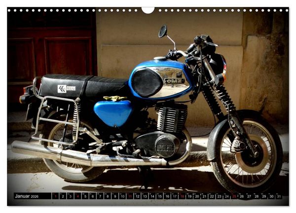 Produktbild: Motorrad-Legenden - MZ (Wandkalender 2026 DIN A3 quer), CALVENDO Monatskalender